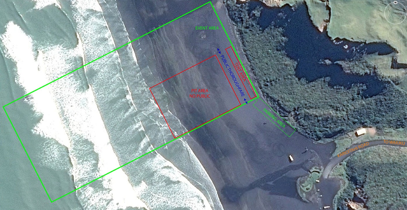 Karioitahi Beach - FoF2 Site Plan